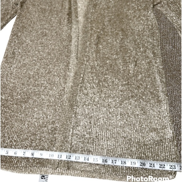 LIONESS • PRINCESS POLLY "Take Me To Rio" Metallic Gold Mini Dress Size L - Picture 10 of 14